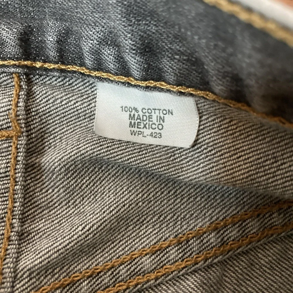 Vintage Levi's Original Button-Fly 501XX Jeans Men's 35 X 32 Black Straight Leg